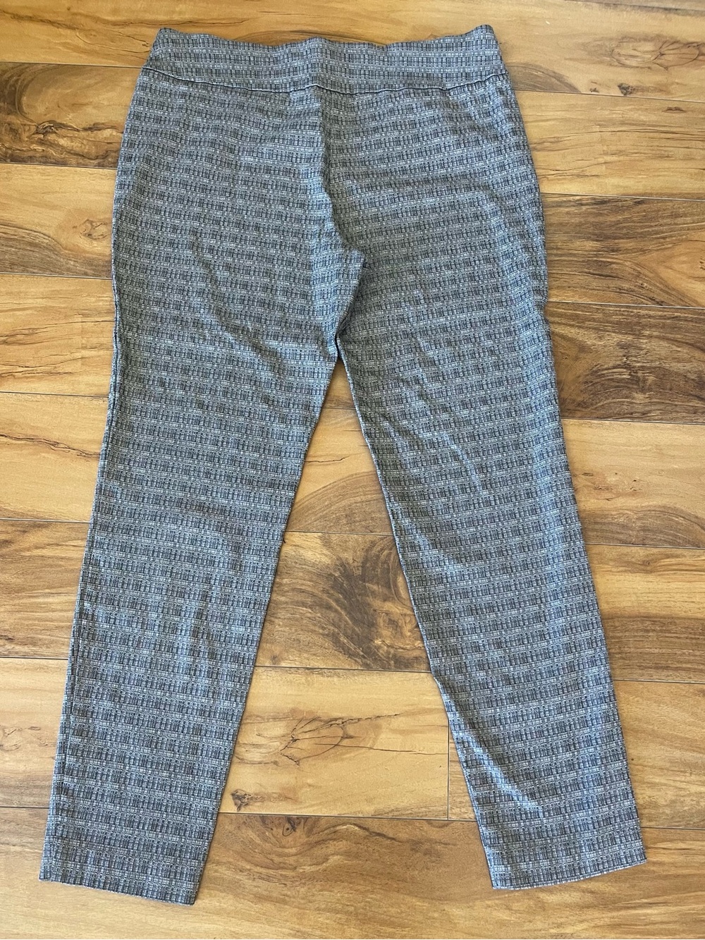 Gray Patterned Pants - Size 14 - Picture 3 of 5
